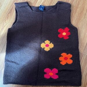 GAP Brown Knit Vest